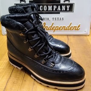 Valentina Italian Leather Booties